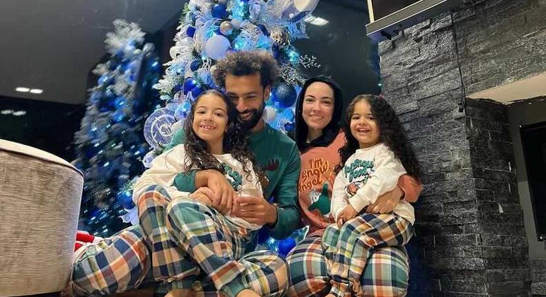 Mohamed Salah et sa famille