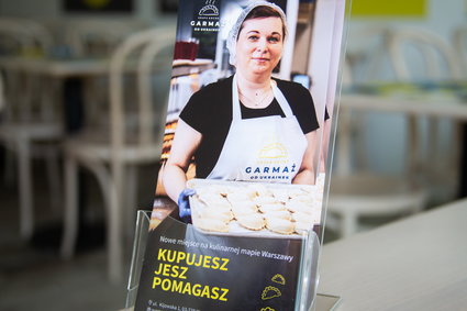 "Garmaż od Ukrainek". Tak wygląda restauracja uchodźczyń w Warszawie