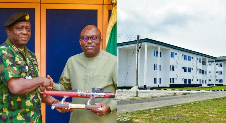 Fubara donates ₦350m as Navy moves training headquarters from Lagos to Rivers