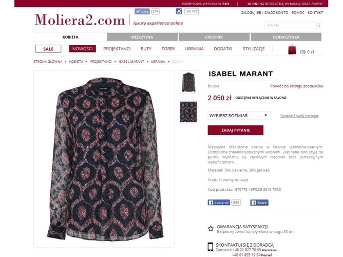 Bluzka Isabel Marant