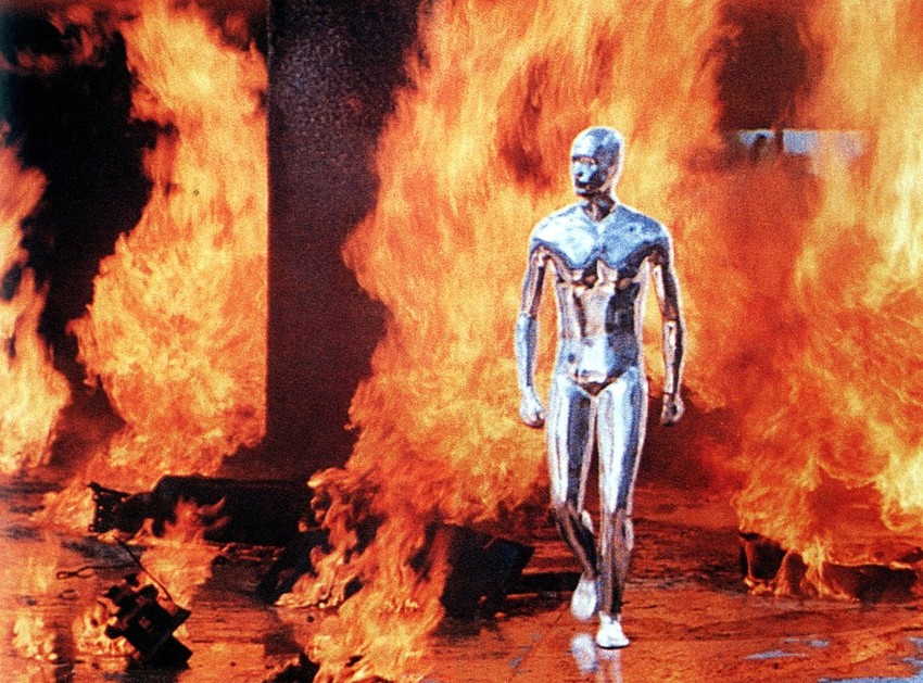 Scena iz "Terminatora" sa "tečnim" robotom iz budućnosti