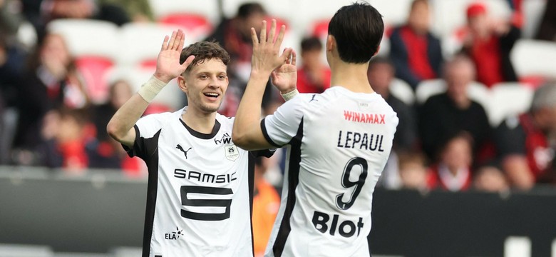 Sebastian Szymański strzelił pierwszego gola w barwach Stade Rennes
