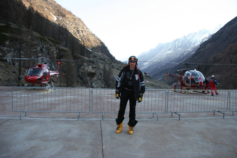 Heliport w Zermatt