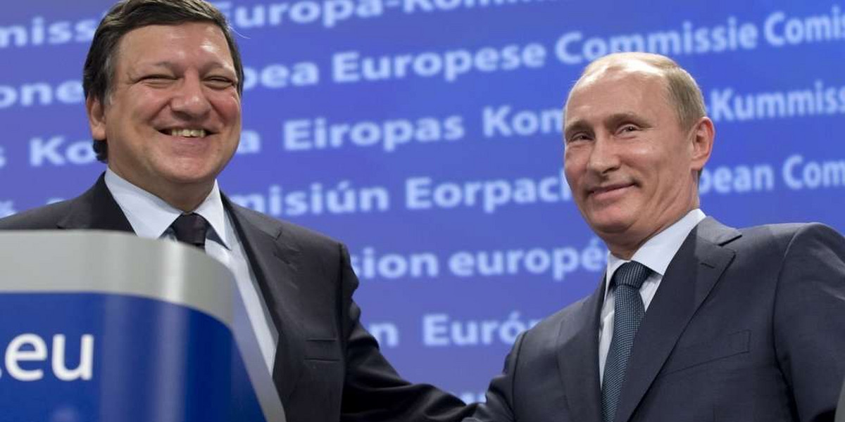 Putin i Barroso