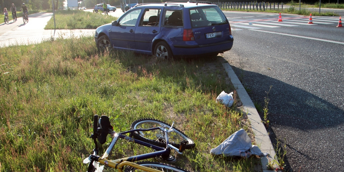 Śmiertelne potrącenie rowerzysty na pasach w Zielonej Górze