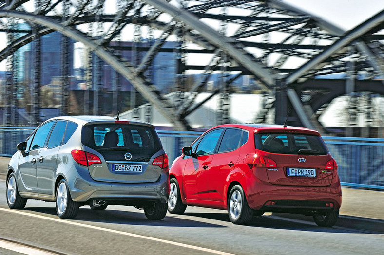 Pierwsze starcie: Opel Meriva kontra Kia Venga