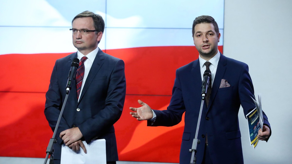 Zbigniew Ziobro Patryk Jaki Prawo i Sprawiedliwość polityka PiS