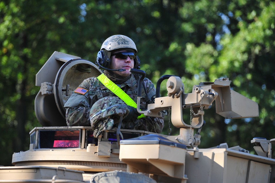 POLIGON DRAWSKI AMERYKAŃSKIE CZOŁGI ABRAMS (Transport amerykańskich czołgów M1 Abrams i transporterów opancerzonych M2A3 Bradley )