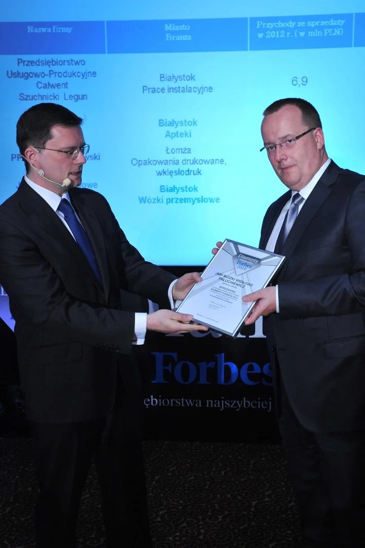 Podlaska gala Diamentów Forbesa 2014 