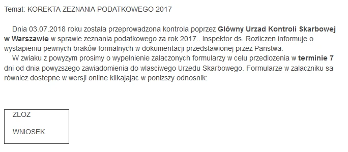 Uwaga na fałszywe wiadomości