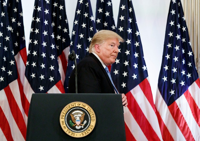 Američki predsednik na jučerašnjoj konferenciji za novinare