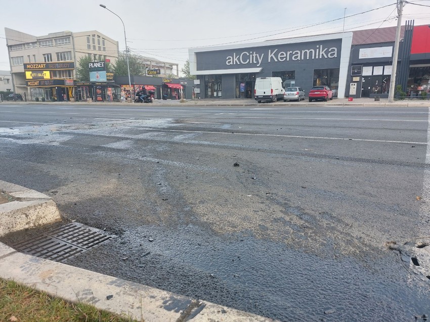 Mesto stravičnog sudara na Karaburmi