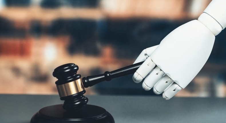 AI's pace of development could be decided in the courts — unless AI companies decide to move fast, break things, and deal with any liabilities later.Beautrium/Getty Images