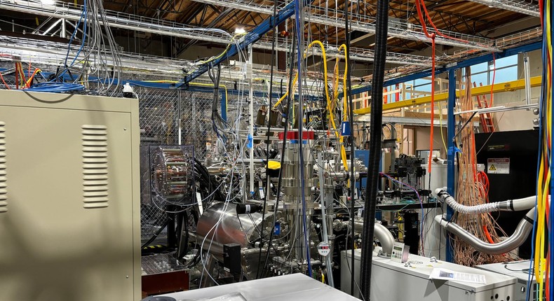 The Z-pinch machine, FuZE, at Zap Energy could someday produce fusion reactions.Jenny McGrath/Business Insider