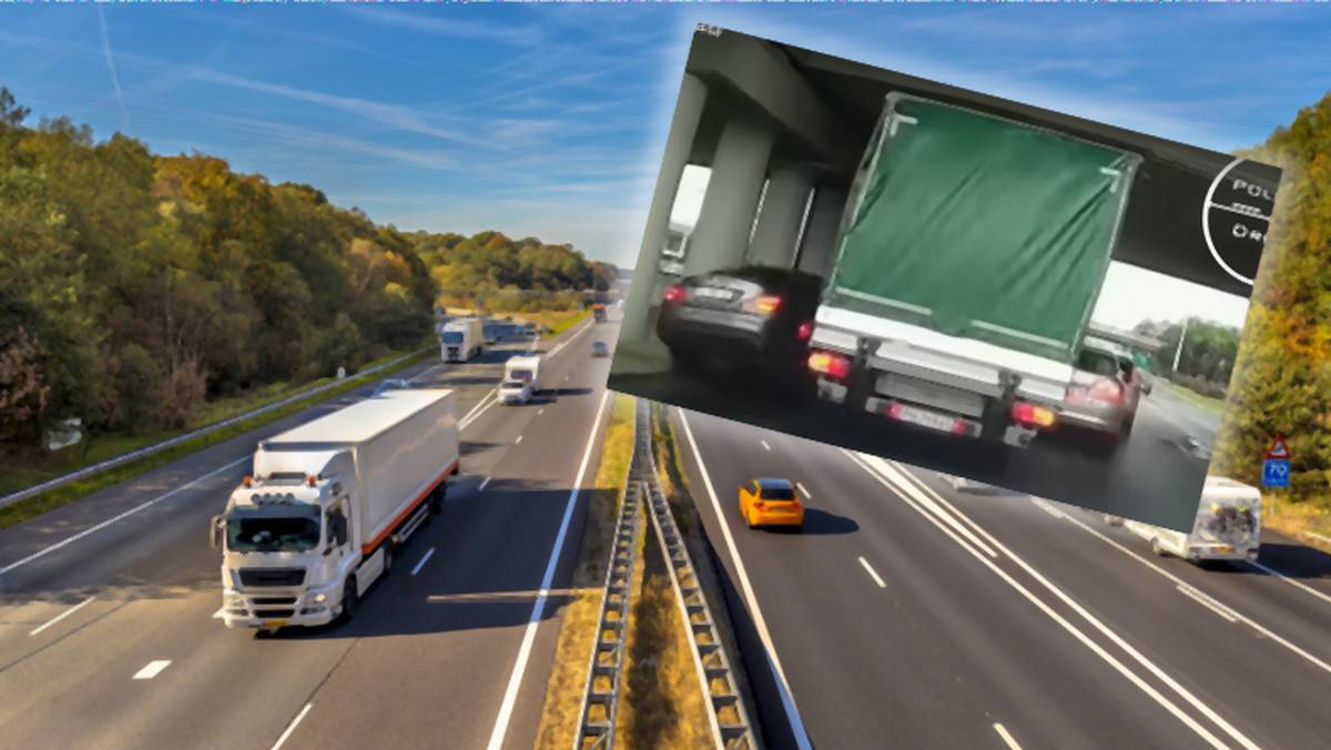 Skutki niebezpiecznie przeprowadzonego manewru na drodze mogą być opłakana (Screen: YouTube