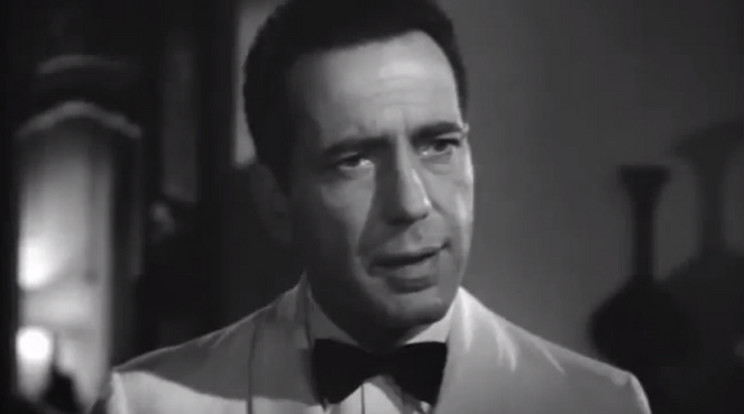 Humphrey Bogart a Casablanca című filmben