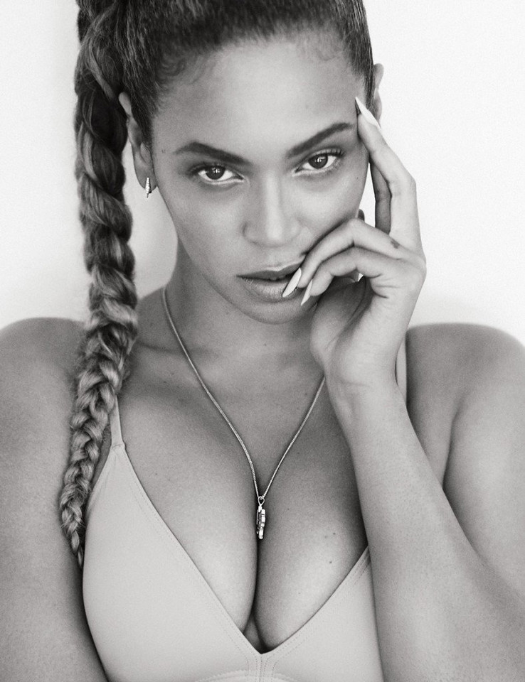 Beyonce w magazynie "Flaunt"