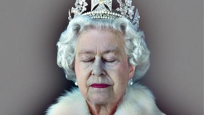 Chris Levine's portrait of the Queen