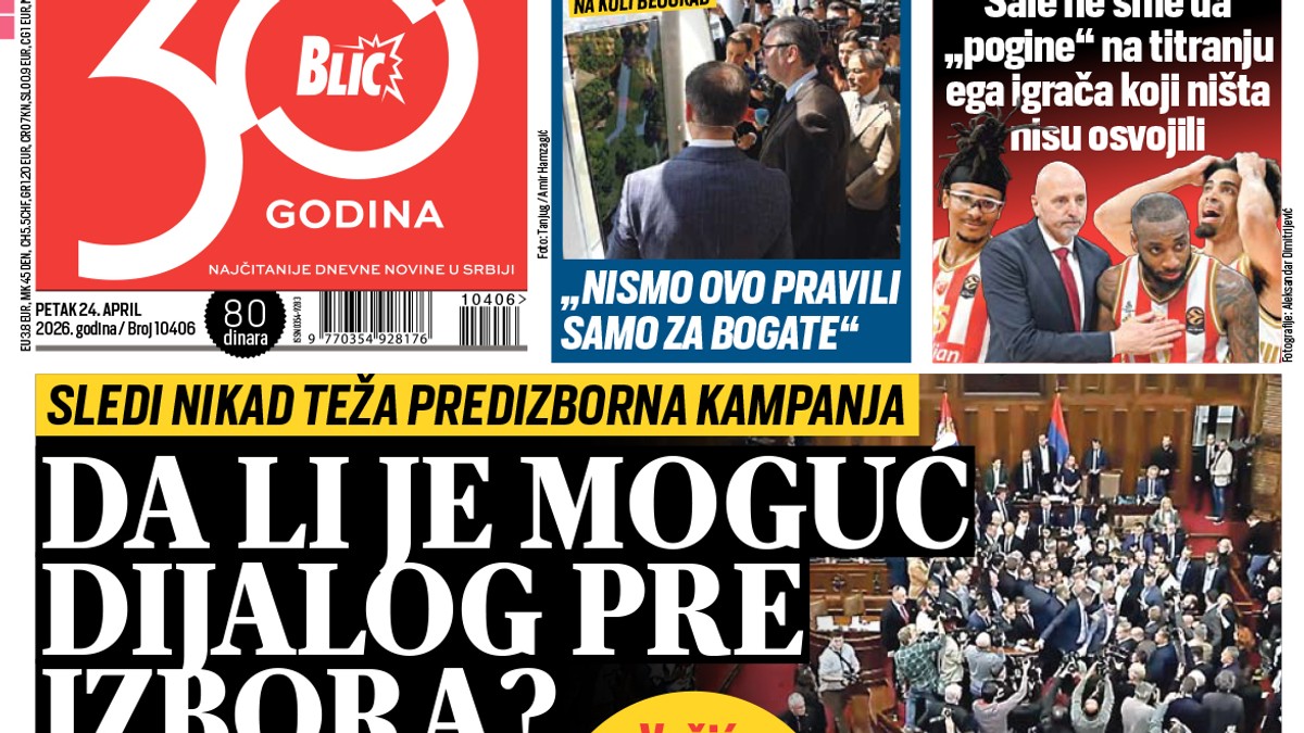 NASLOVNA BLIC