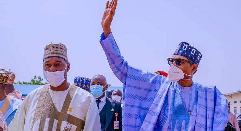 President Muhammadu Buhari arrives Maiduguri to inaugurate developmental projects. [PM News]