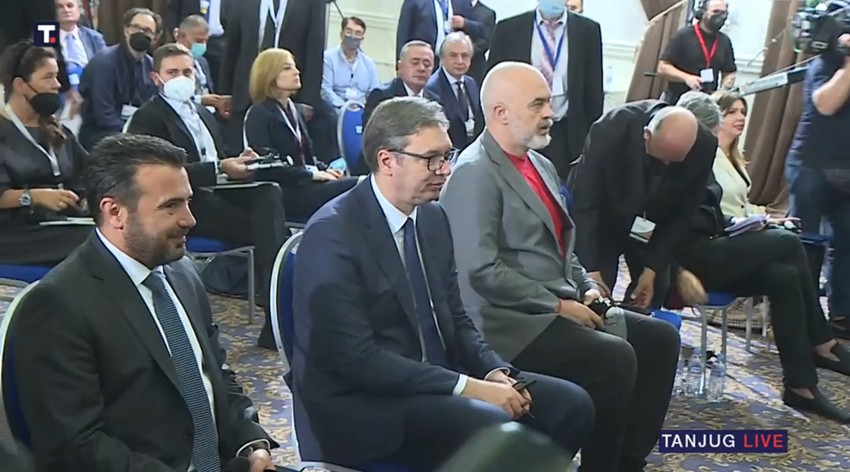 Zaev, Vučić i Rama