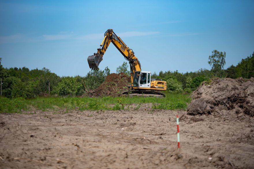 Teren pod kopalnię w Porszewicach