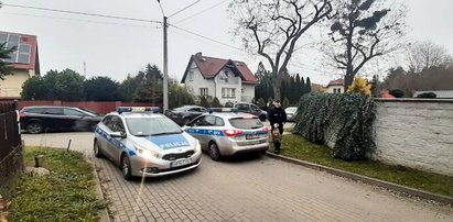 Strzelanina pod Gdańskiem. Ranny został policjant, ścigany mężczyzna nie żyje