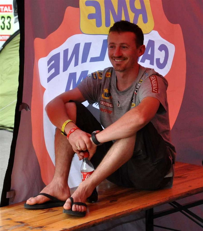 Adam Małysz pokonał aż 30 kilometrów etapu w Rajdzie Dakar 2012 jadąc z przebitą oponą