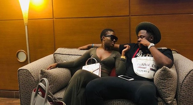 Fella Makafui and Medikal