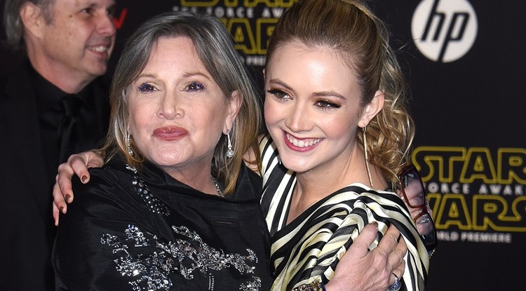 Carrie Fisher és Billie Lourd