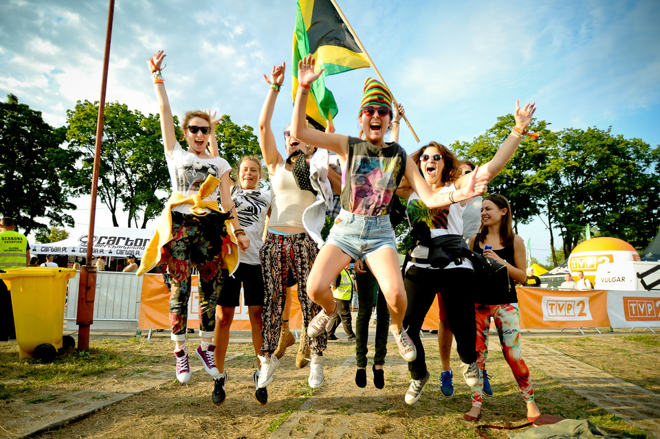 Publiczność na Ostróda Reggae Festival 2013