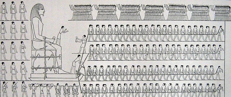 Slika na zidu grobnice Djehutihotepa