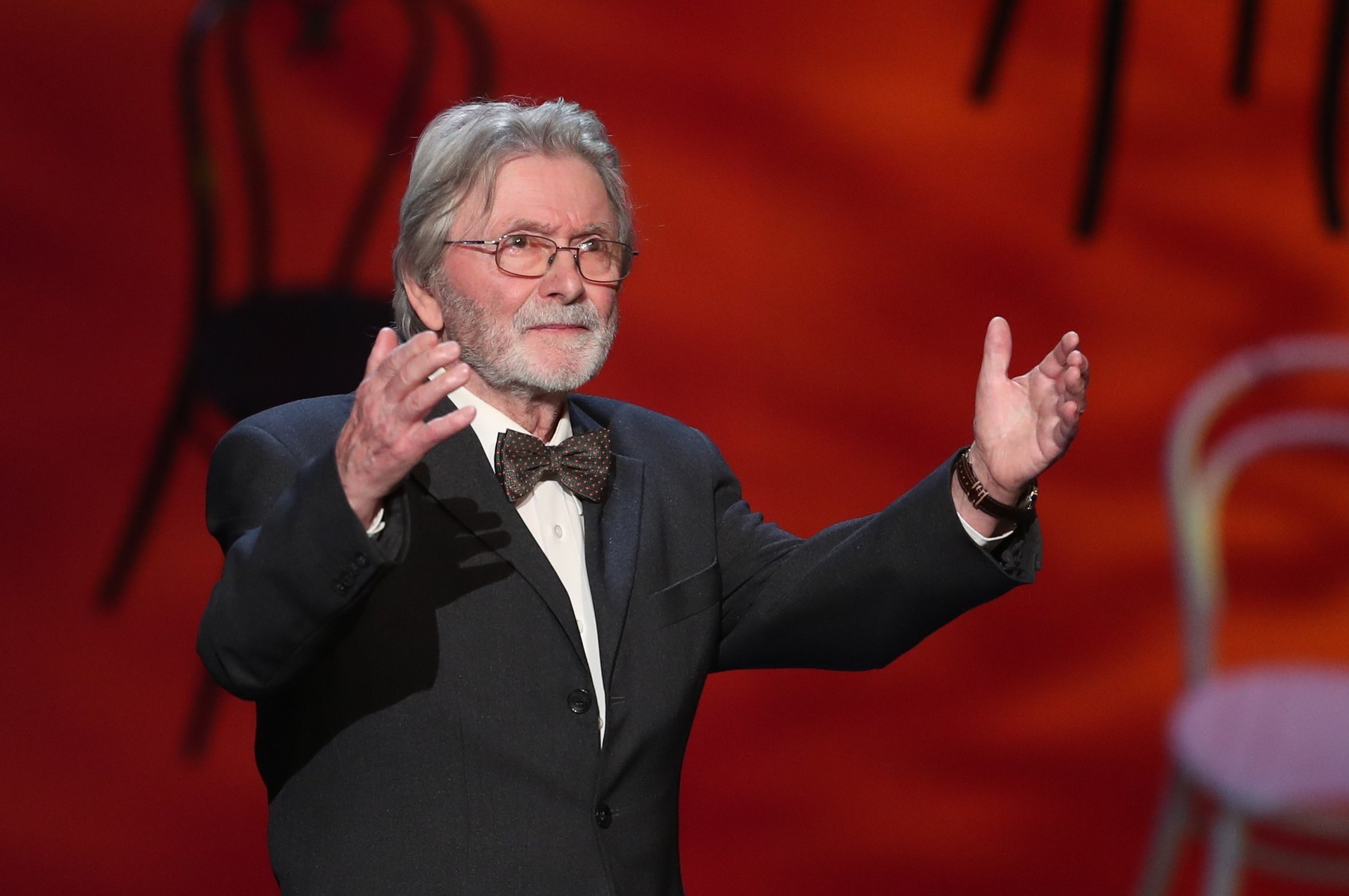 Český herec Ladislav Mrkvička.