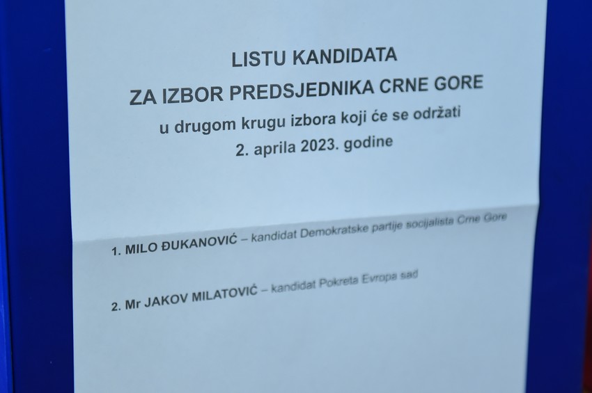 Crna Gora izbori 2023