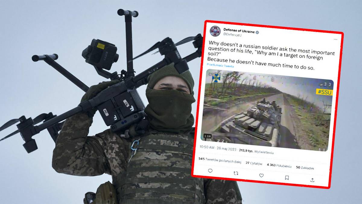 Ukraińcy bardzo chętnie korzystają z dronów kamikadze