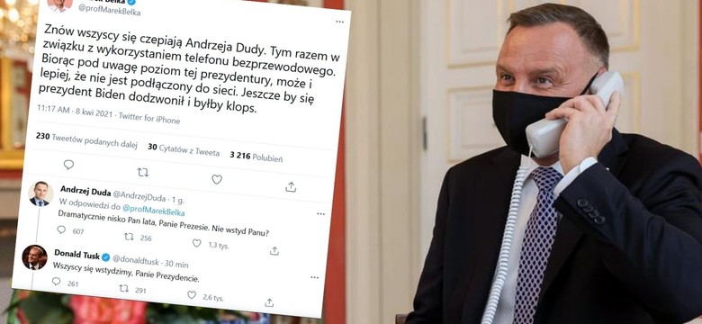 Na Twitterze ostra dyskusja prezydenta i byłych premierów. "Nie wstyd Panu?"