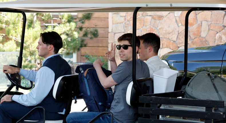 Sam Altman, CEO of OpenAI, arrives at the Allen & Company Sun Valley Conference on July 9, 2024 in Sun Valley, Idaho.Kevork Djansezian/Getty Images