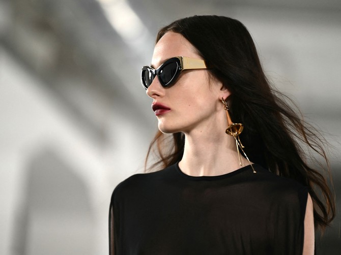 "Zamućene usne" videli smo i na reviji Sportmax