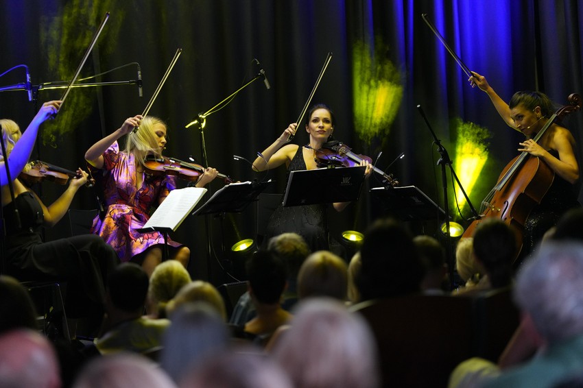 Koncert kvarteta "Habanera" u prostoru Fondacije Mozzart