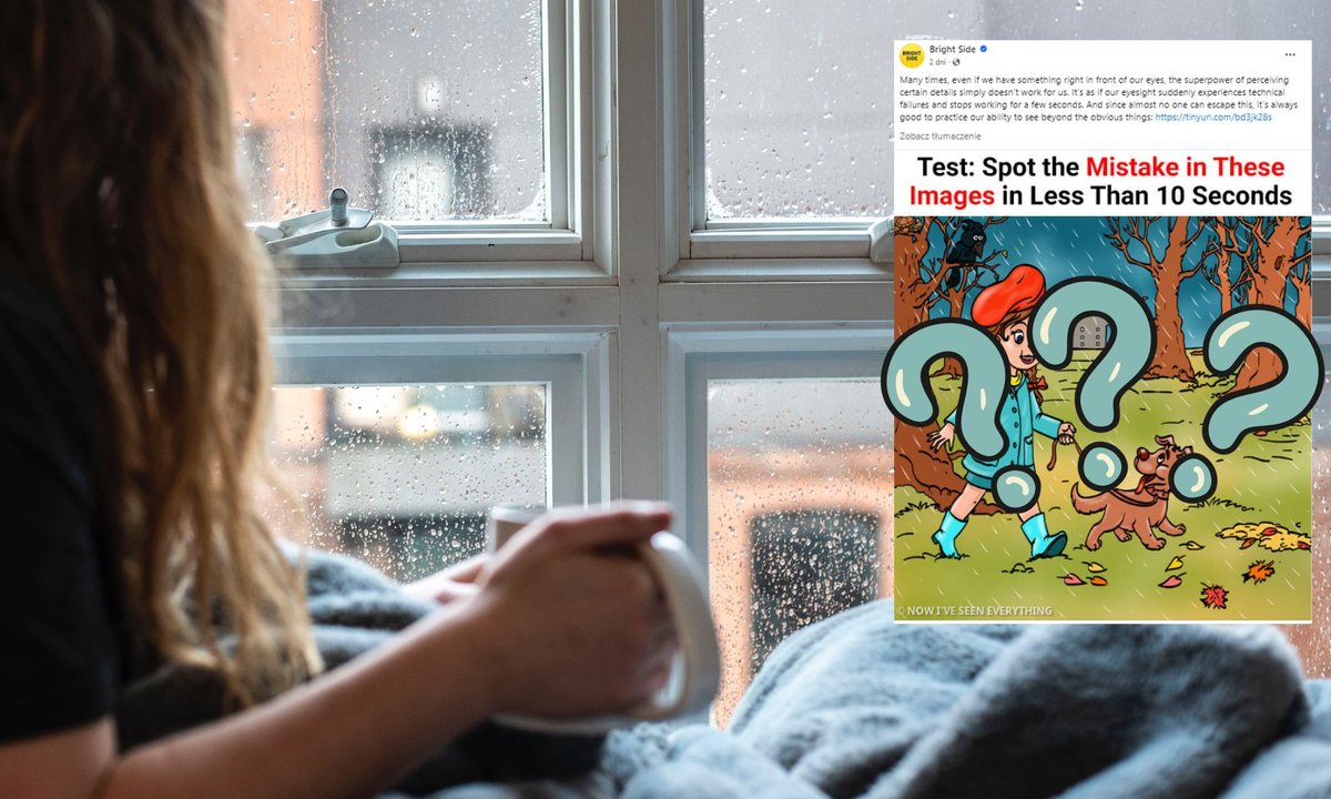 Test tylko dla bystrzaków. Co nie gra na tym obrazku? Masz 10 sekund