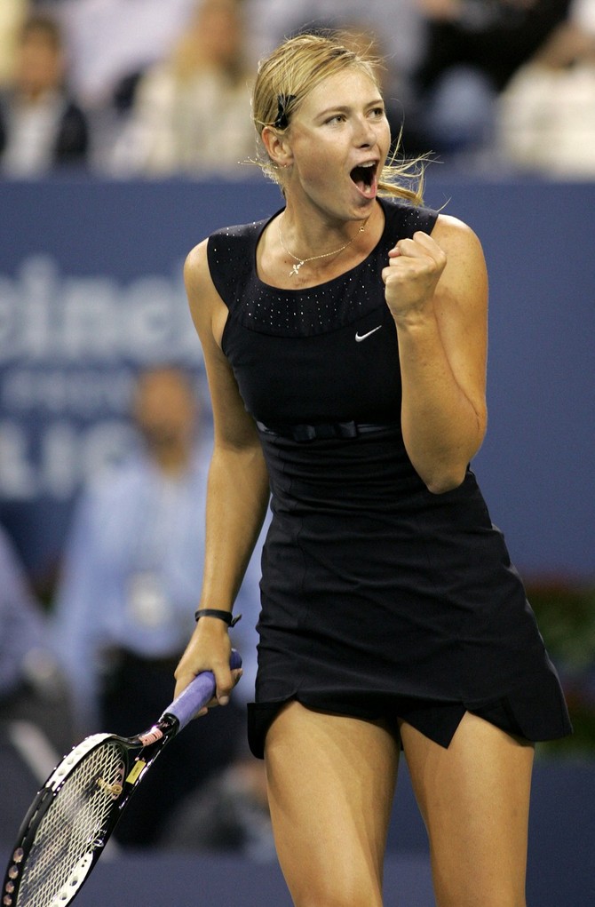 Maraija Šarapova u čuvenoj haljini na US Openu 2006. godine