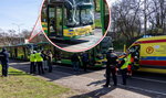 Wypadek autobusu z dziećmi w Szczecinie. Wielu poszkodowanych