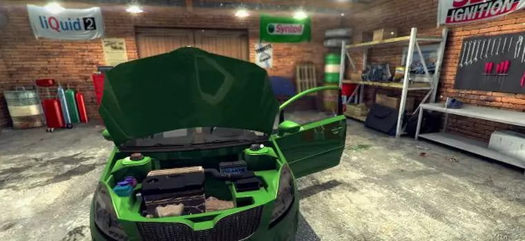 Spory sukces polskiego Car Mechanic Simulator 2014. Gra przez chwilę znajdowała się w piątce steamowych bestsellerów