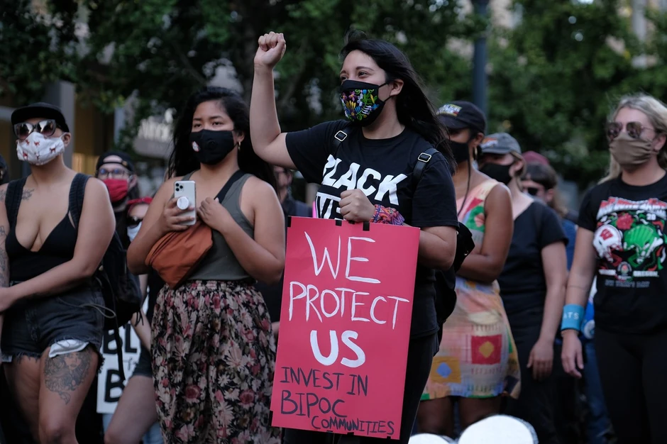 Protesti u Portlandu ispred zgrade gradonačelnika 28. avgusta