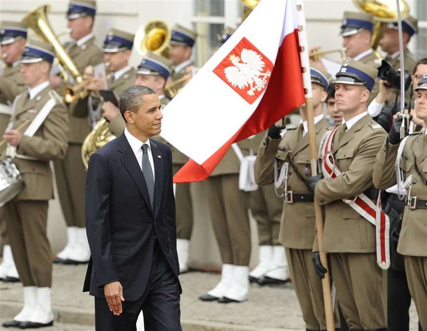 Obama w Polsce był bezbronny