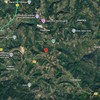 Zemljotres na Divčibarama: Crvena tačka označava gde je bio epicentar 