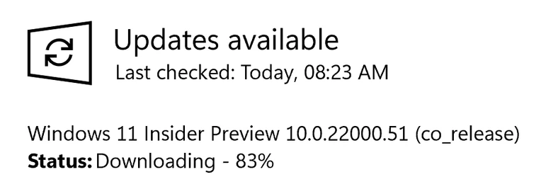 Windows 11, Insider Preview, 