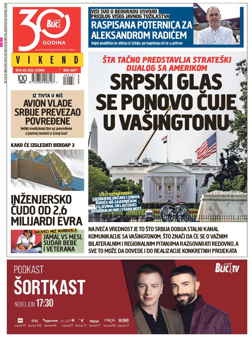 Naslovna Blic