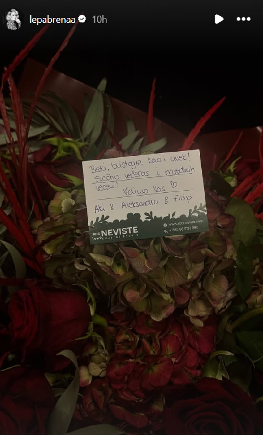 Aleksandra i Filip iznenadili Brenu