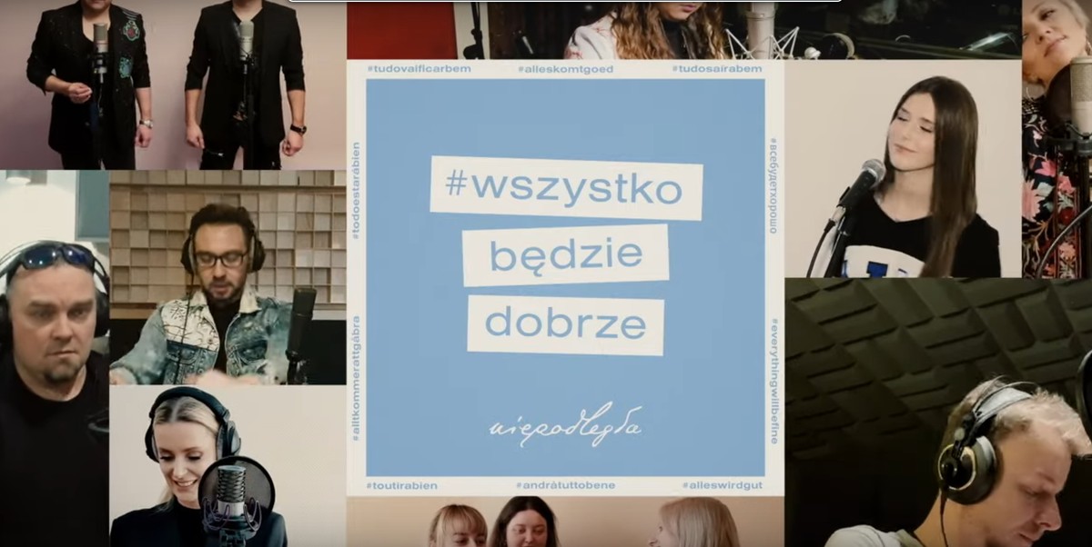 Kadr z teledysku "Wszystko będzie dobrze"